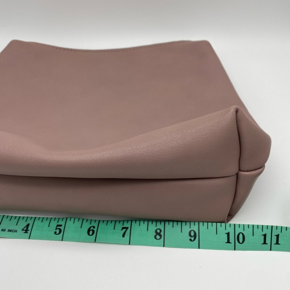 🔥5 for $20🔥 Steve Madden Large Mauve Makeup / Cosmetic Travel Bag - Picture 9 of 11